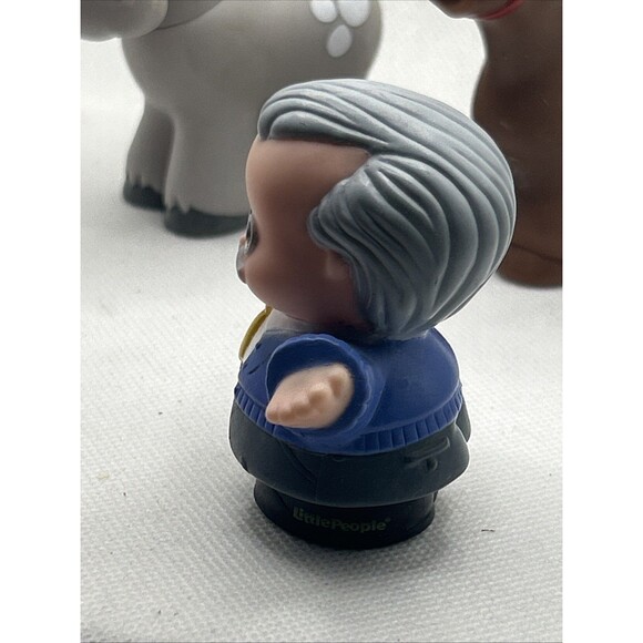 Little People Dolls 2 HORSES 1 Professor & Car With Driver Preschool Learner - Picture 3 of 8